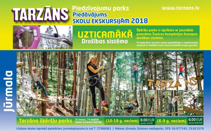 Dodies ar klasi ekskursijā!