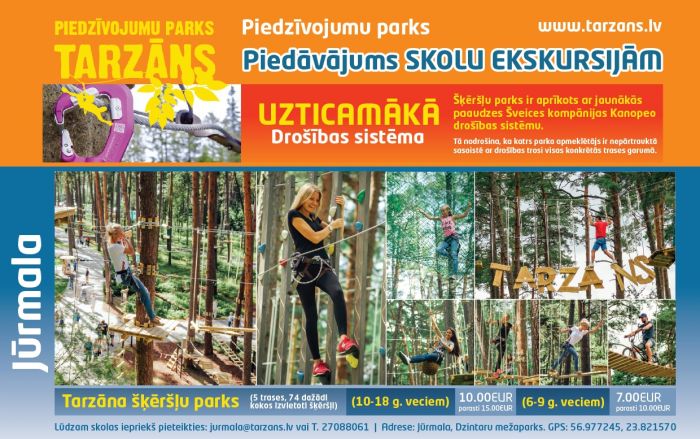Dodies ar klasi ekskursijā!