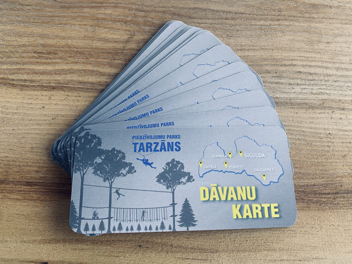 Tarzāna dāvanu kartēm pagarināti termiņi!