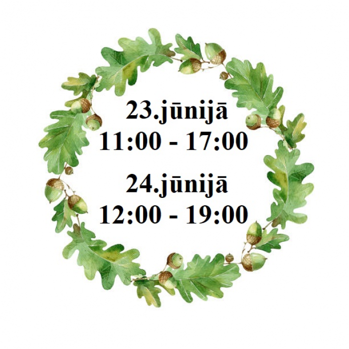 We will be opened on Summer solstice!